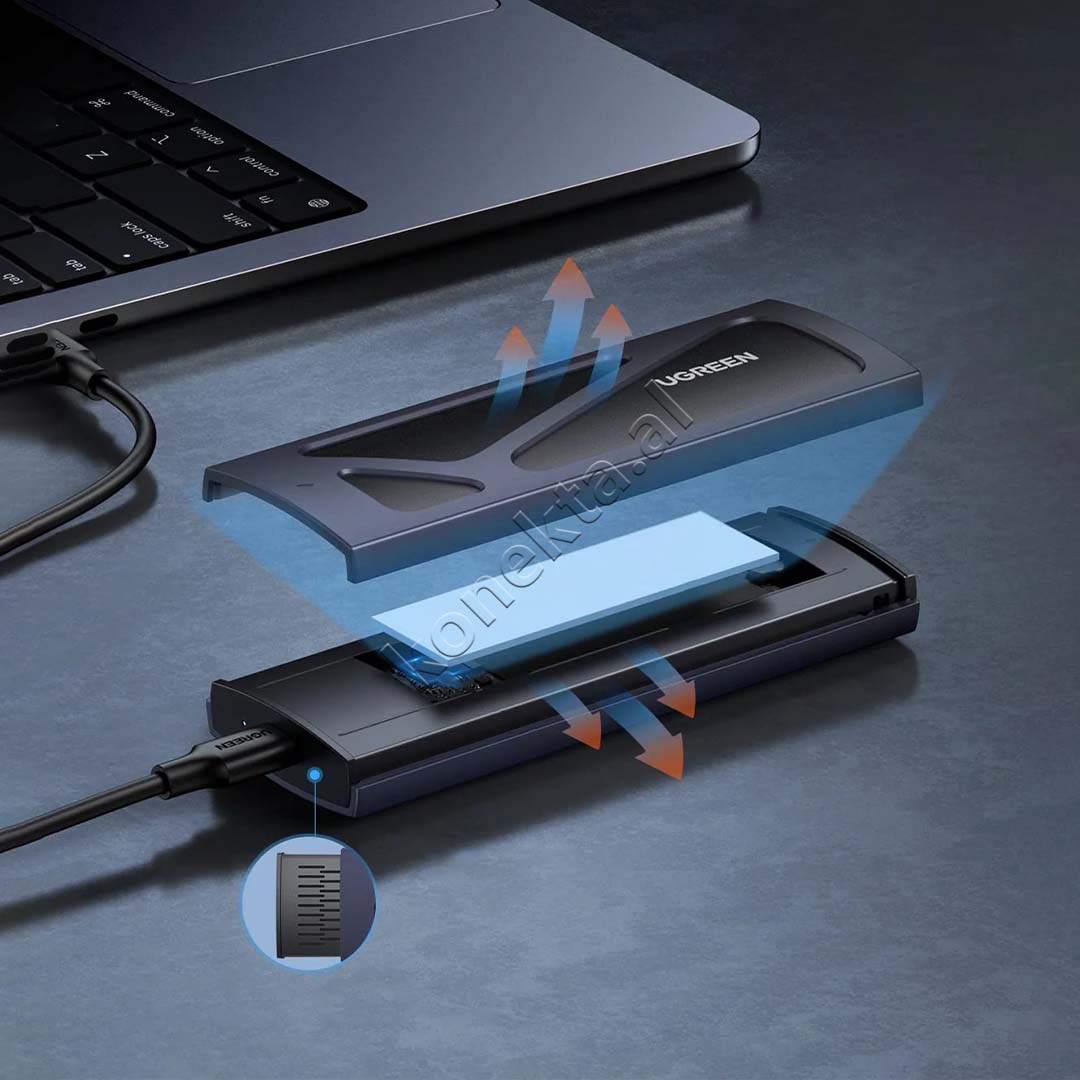 Mbajtese Dhe Lexuese SSD M.2 NVMe Ugreen