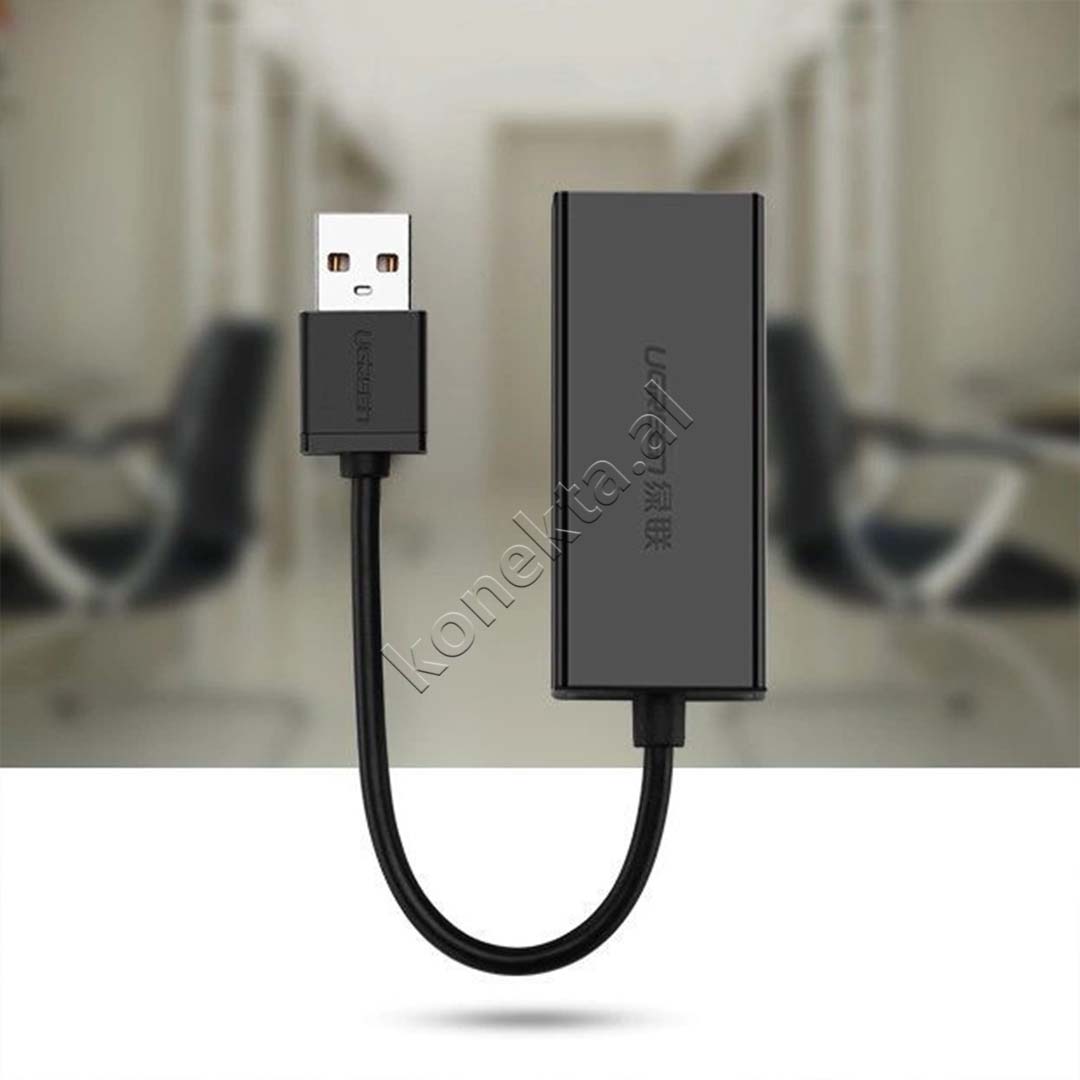 Adaptor Interneti RJ45 LAN Ugreen Me Kabell USB 2.0