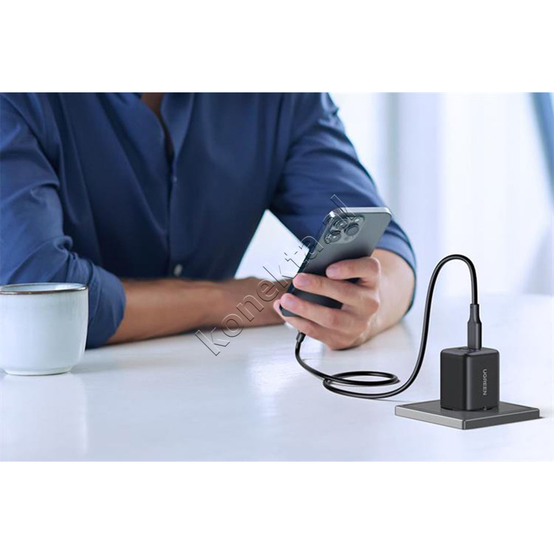 Adaptor Karikimi 30W Me Porta 1x USB-A Dhe 1x USB-C Ugreen