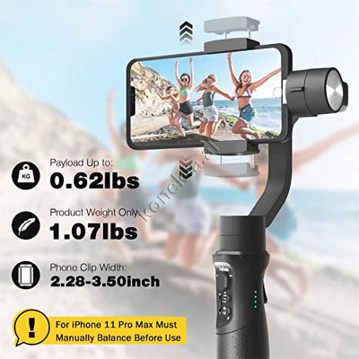 Stabilizues Kamere Gimbal Hohem iSteady Mobile+ Me 3 Akse