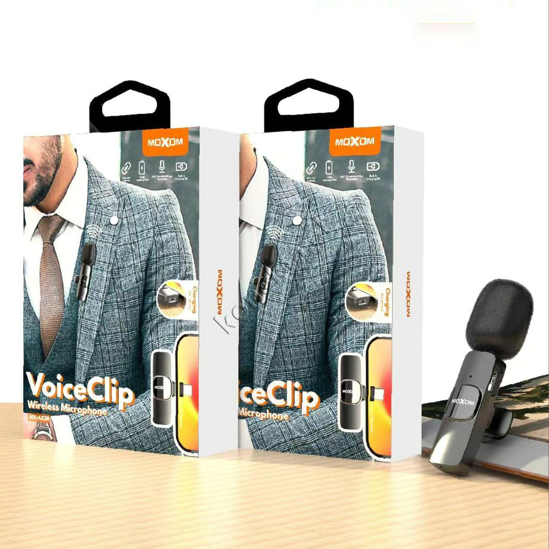 Mikrofon Wireless Moxom Me Type-C & Lightning