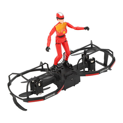 Dron si Hoverboard dhe si Parashutë për Argëtimin e Fëmijëve