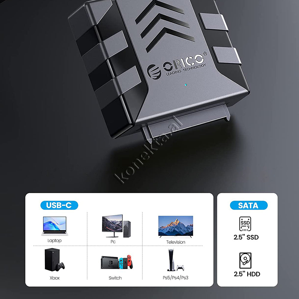 Lexues Hard Disk / SSD 2.5" Orico Me Porte Type-C