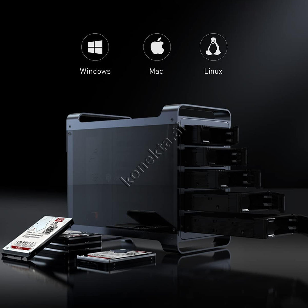 Lexues Hard Disk & SSD 3.5" / 2.5" 18TB Me 5 Vende Deri 90TB Max Me Llambe RGB