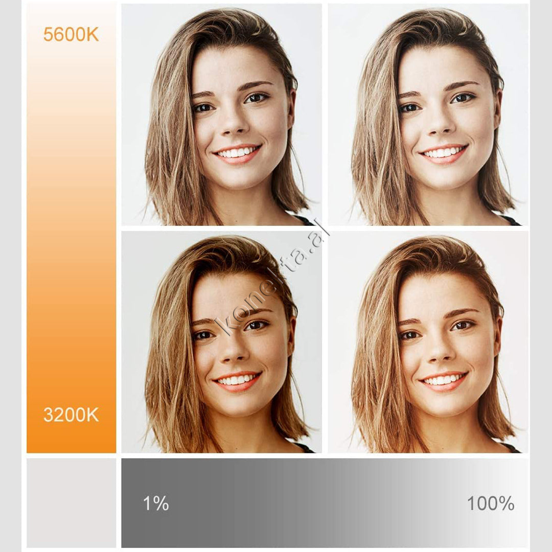 Trekembesh (Tripod) Me Drite LED 18.5" Me Super Ndriçim Qe Reflekton Ngjyrat Origjinale