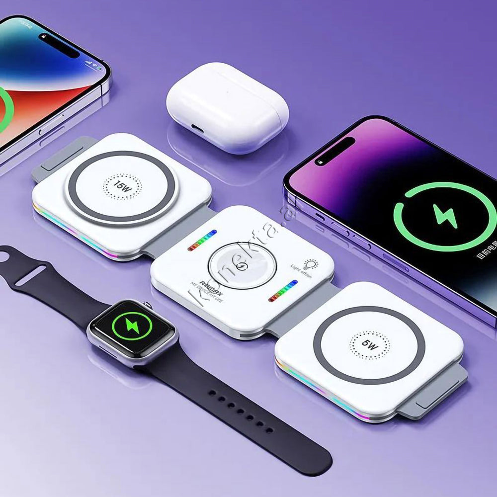 Karikues Inteligjent Wireless 3 Ne 1 me Palosje 22.5W