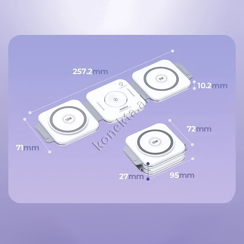 Karikues Inteligjent Wireless 3 Ne 1 me Palosje 22.5W