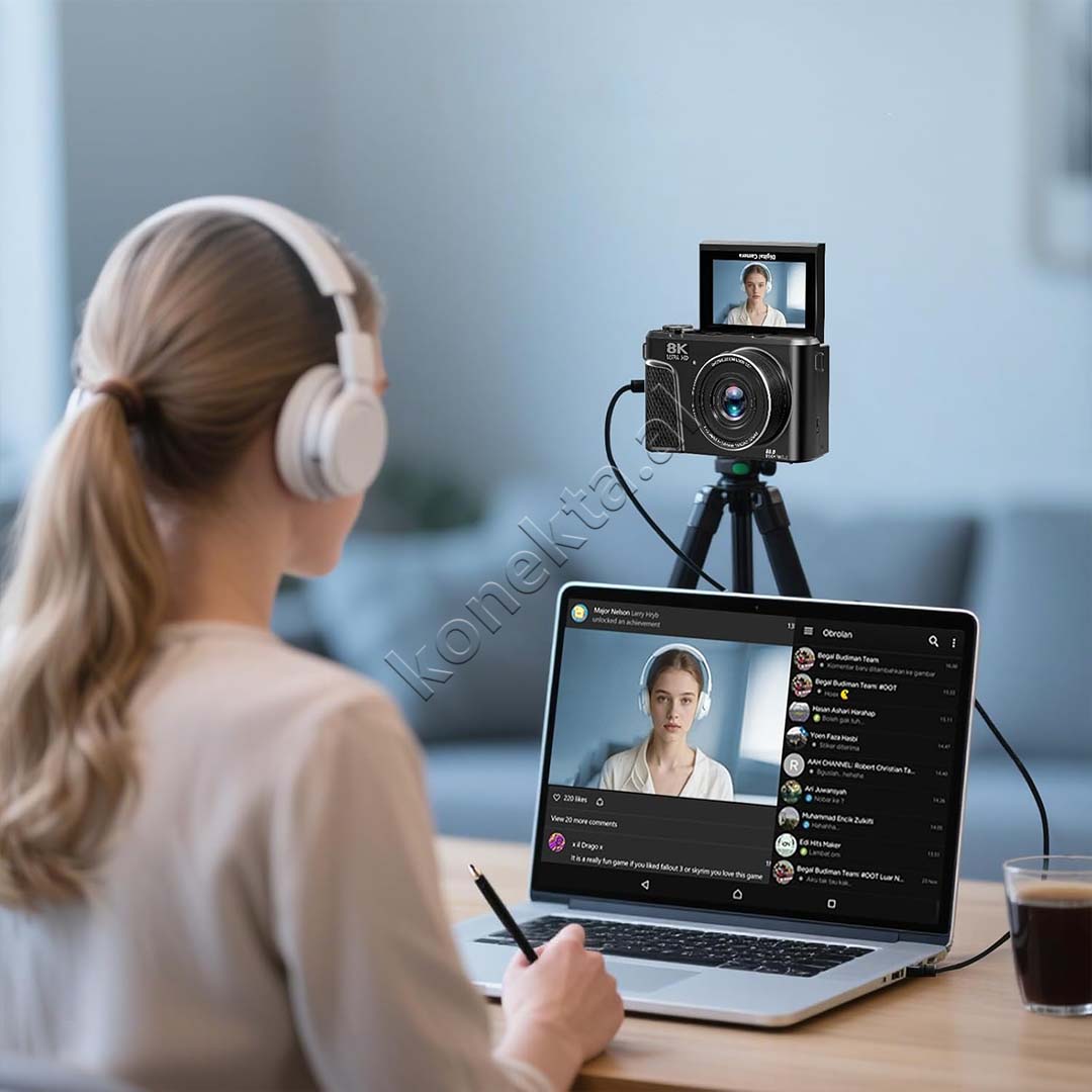 Kamera Digjitale 8K ULTRA HD 88MP