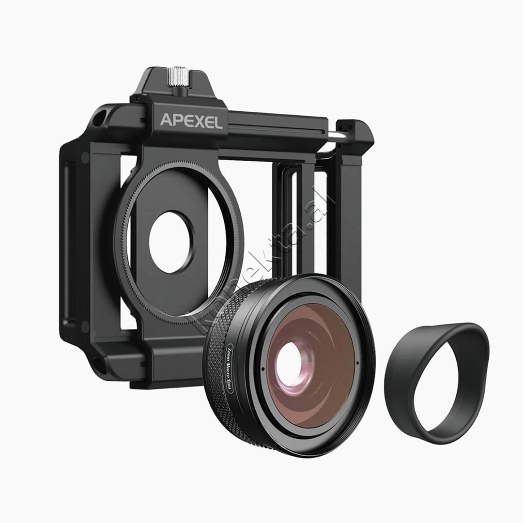 Lente Makro Profesionale 10X–20X Per Smartphone Apexel