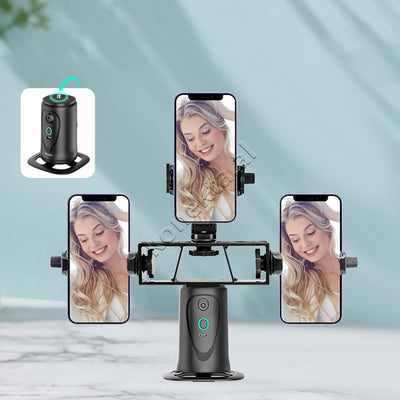 Mbajtese Telefoni Me Sensor Ndjekjeje Inteligjent 360° Per Tripod