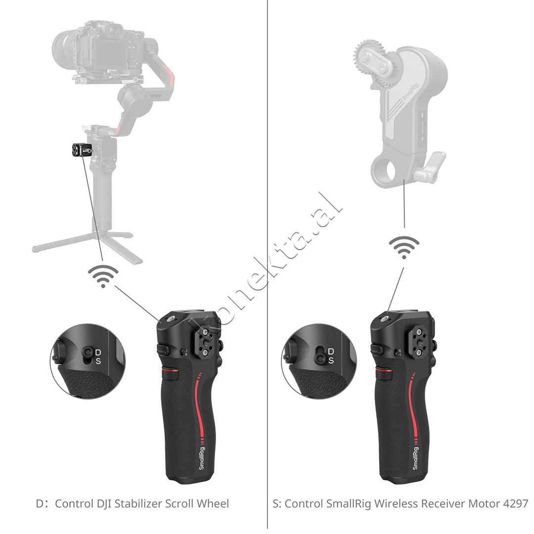 Aksesor Handle With Follow Focus For DJI RS Series SmallRig 4329