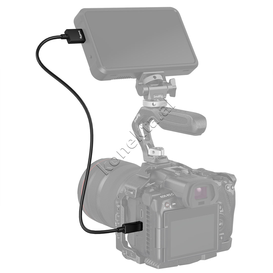 Kabell Micro HDMI 2.0 - HDMI 2.0 4K 55cm SmallRig 3043B