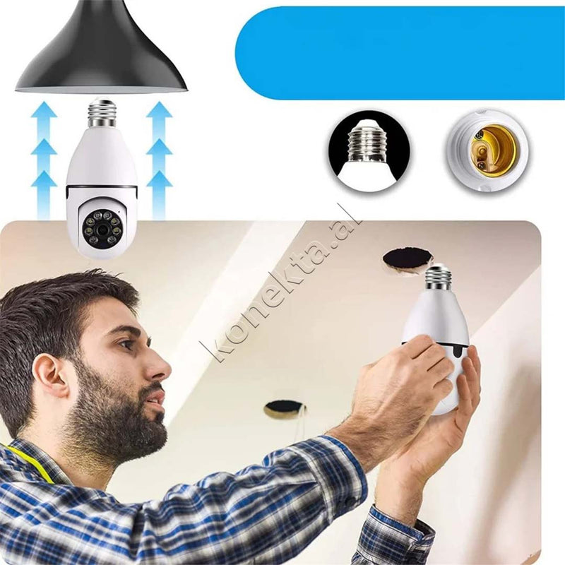 Kamera Sigurie Ne Forme Llambe 2MP 1080P
