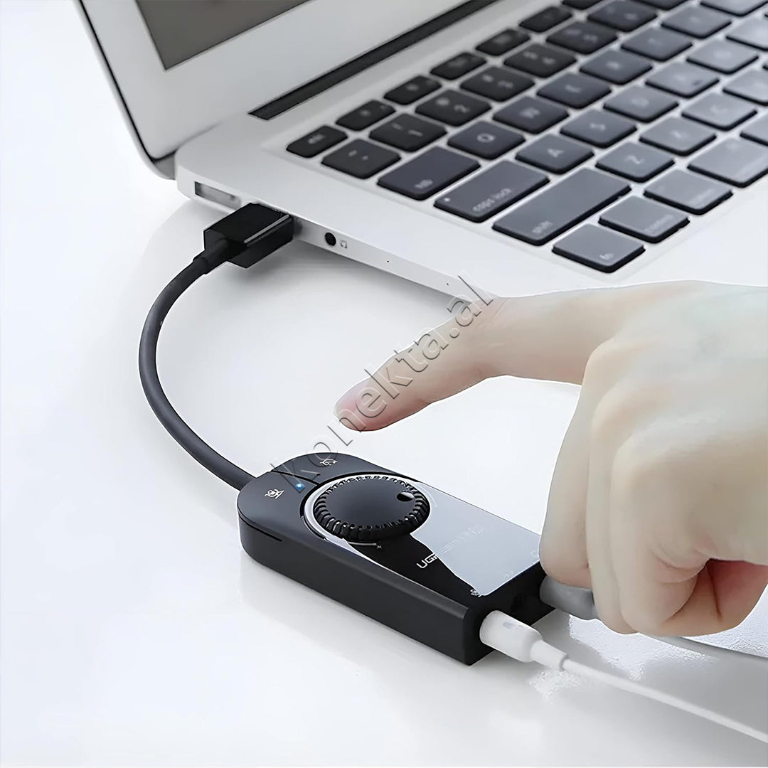 Adaptor Audio USB-A Ne AUX 3.5mm Ugreen 15cm