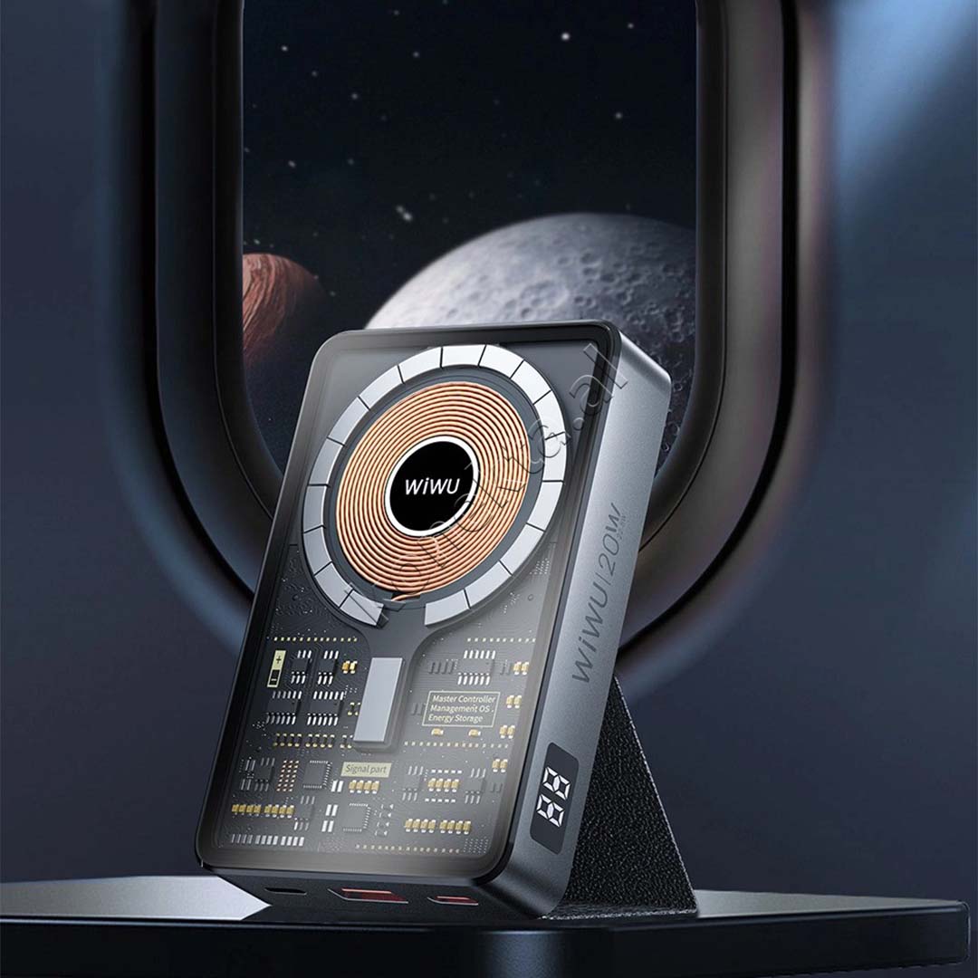 Bateri E Jashtme Magnetike 10000mAh 22.5W Wiwu