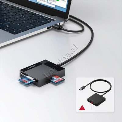 Lexues Kartash Ugreen Me Porte Usb 3.0 Per Karta SD/ TF/ CF/ MS