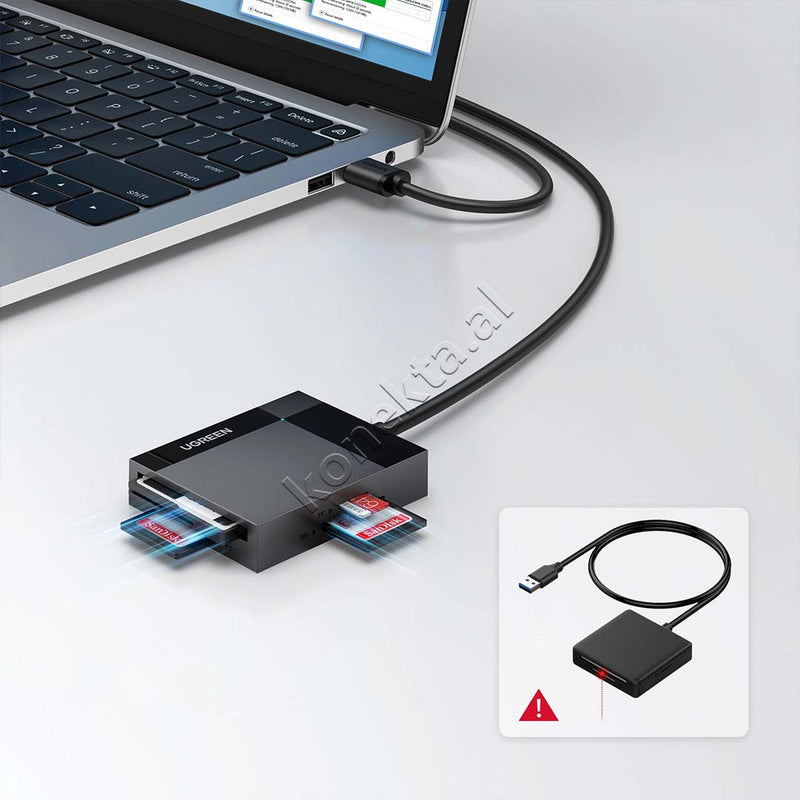 Lexues Kartash Ugreen Me Porte Usb 3.0 Per Karta SD/ TF/ CF/ MS