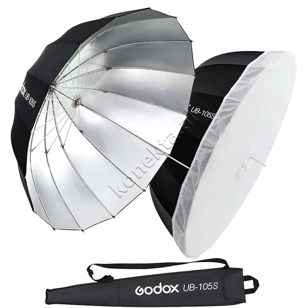 Cader Parabolike e Argjendte 105cm Godox UB-105S