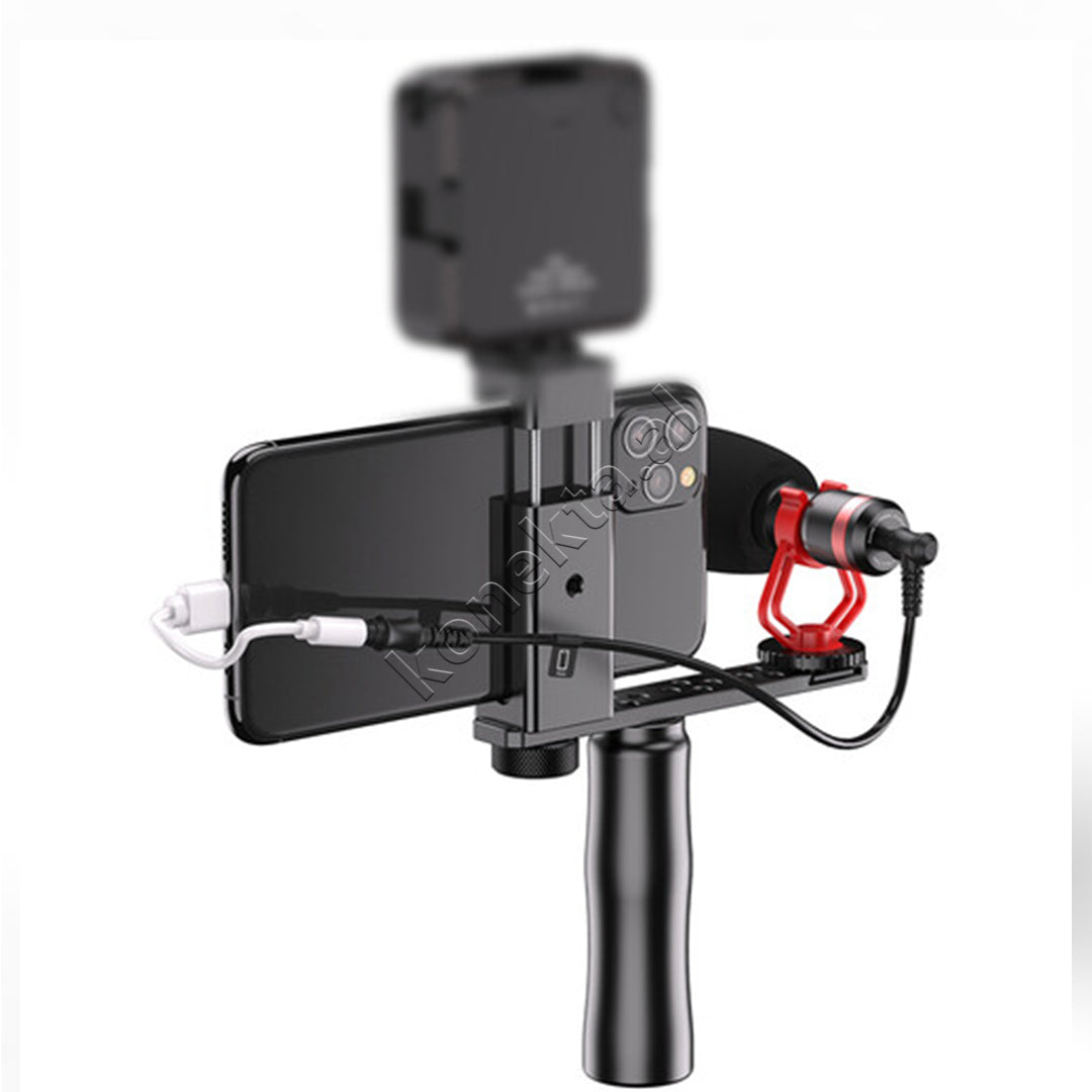 Mikrofon Shotgun Apexel Per Kamera, Smartphone dhe Regjistrues Audio