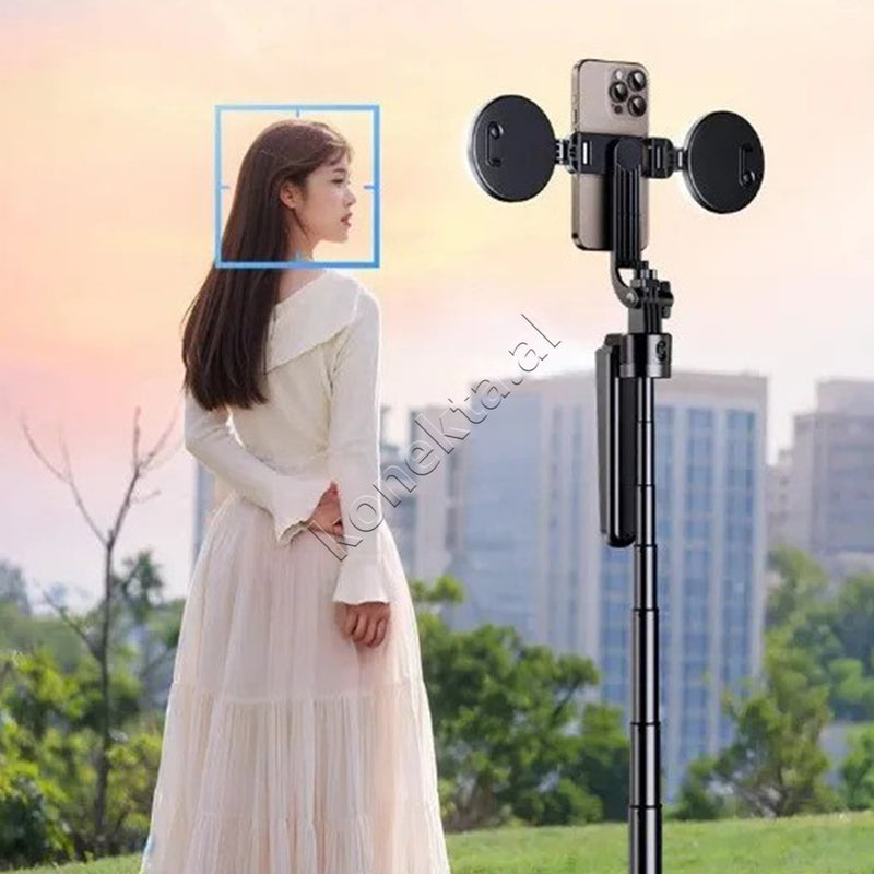 Trekembesh (Tripod) Profesional Dhe Selfie Stick Plokama 180cm