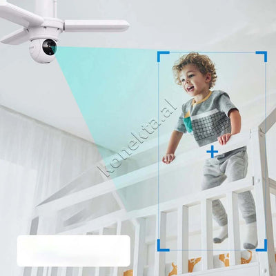 Kamera Sigurie Ne Forme Llambe 4MP HD 30W