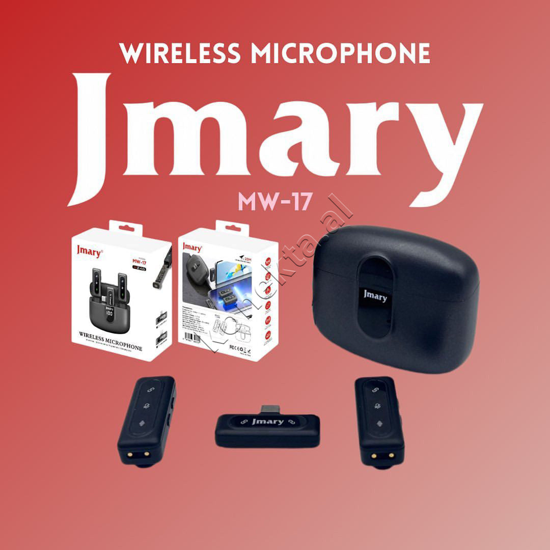 Mikrofon Profesional Wireless Me Porte Type-C Jmary