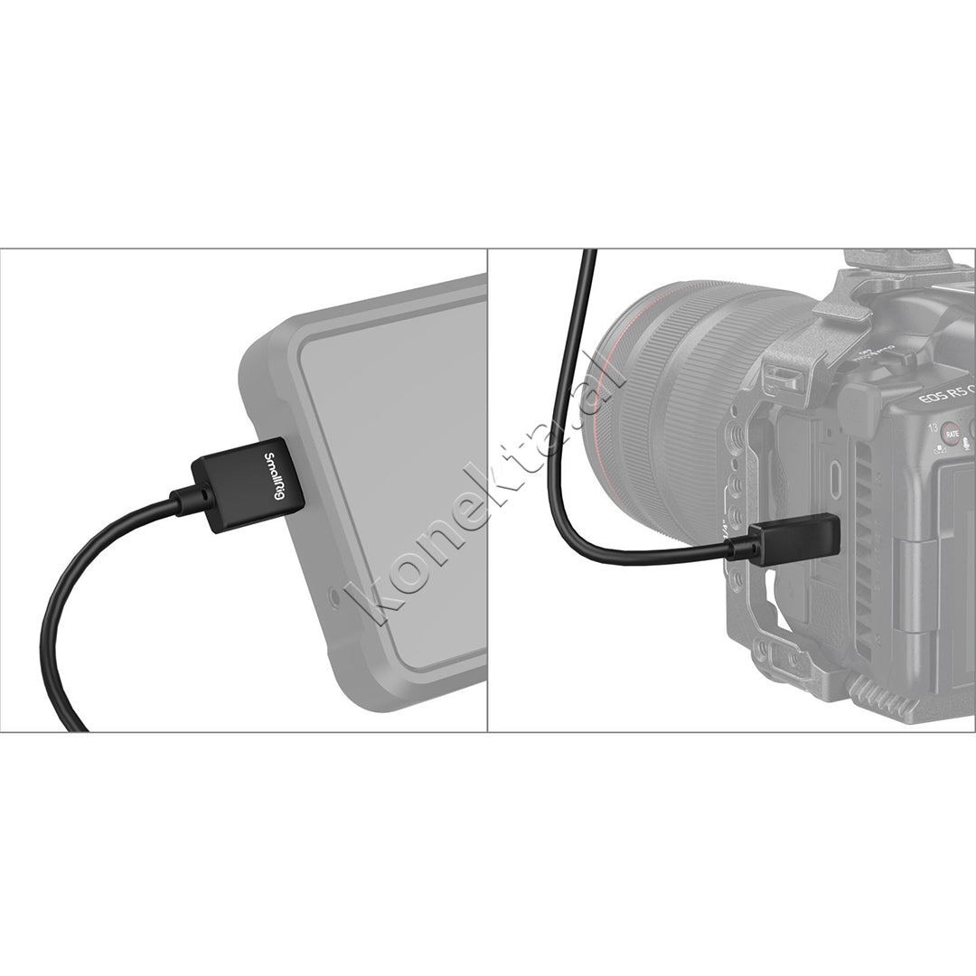 Kabell Micro HDMI 2.0 - HDMI 2.0 4K 1m SmallRig 4795