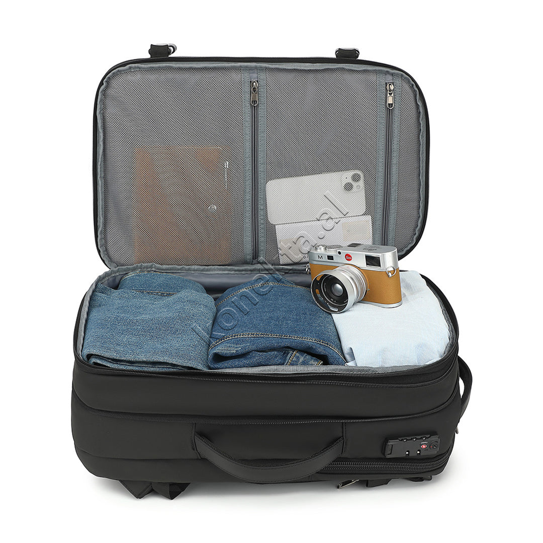 Çante Shpine Moderne Me Vakum Dhe Brave TSA Per Laptop Dhe Sende Te Tjera Poso