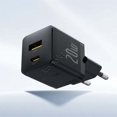 Adaptor Karikimi 20W Baseus Me 2 Porta USB-C Dhe USB-A