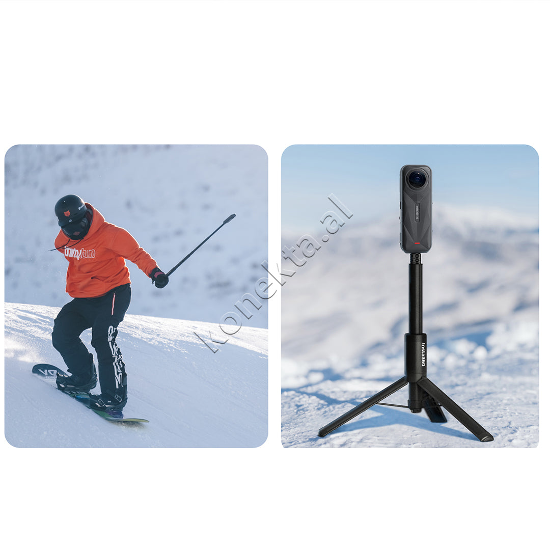 Shkop Invisible Stick Per Kamera Insta360 2-in-1 Invisible Selfie Stick + Tripod