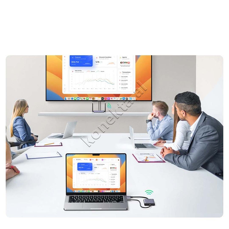 Transmetues Dhe Marres HDMI Wireless Ugreen Deri Ne 50 Metra