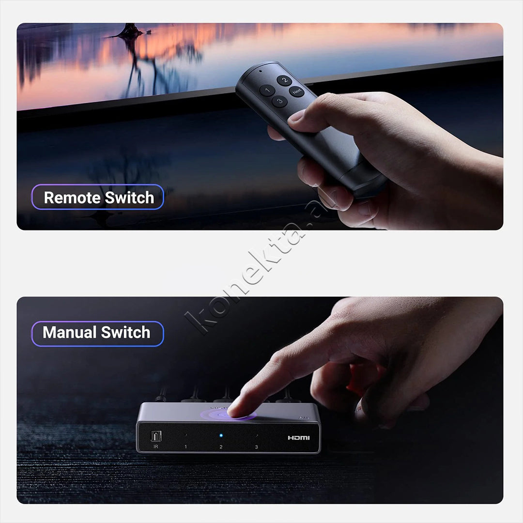 Switch HDMI 3 Ne 1 Ugreen