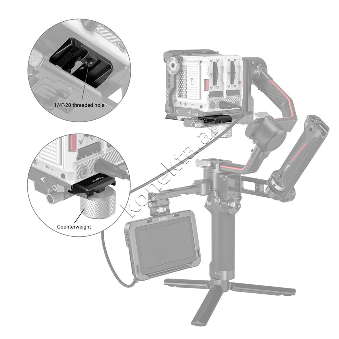 Aksesor Quick Release Plate SmallRig 3158B
