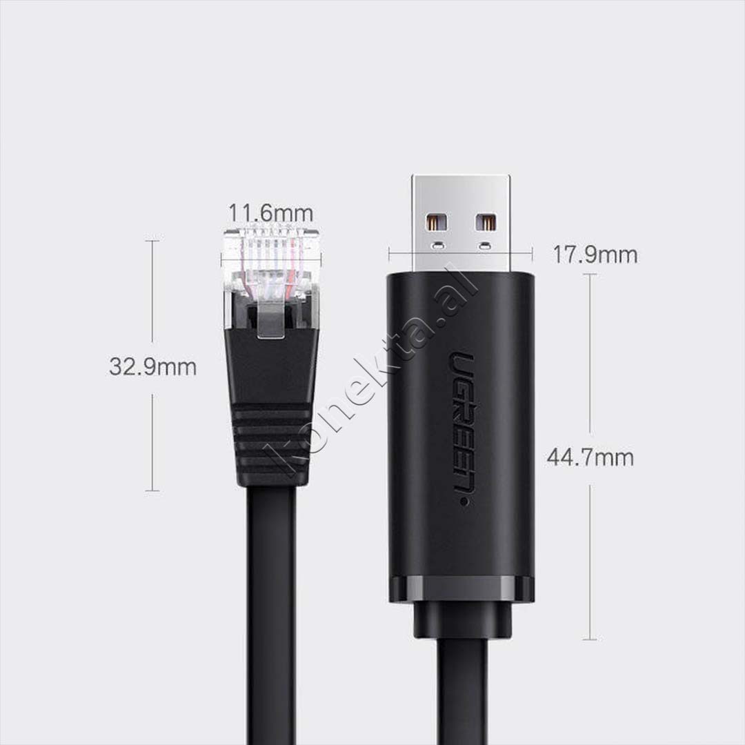 Kabell USB-A Ne RJ45 Ugreen 1.5m/3m