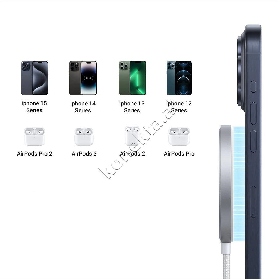 Karikues Wireless Magnetik Qi2 15W Ugreen