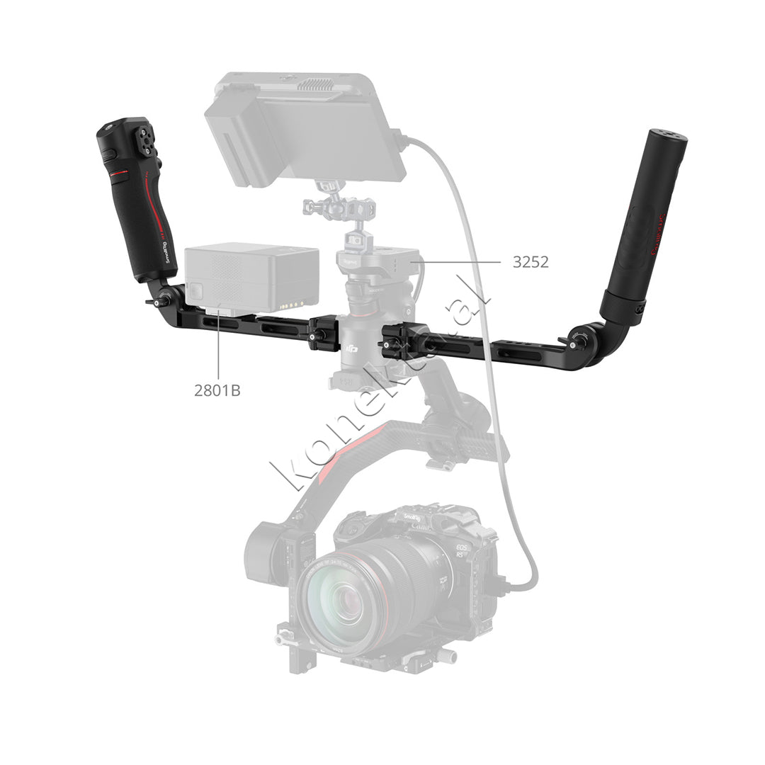 Aksesor Focus Control Dual Grip For DJI RS Series SmallRig 4327