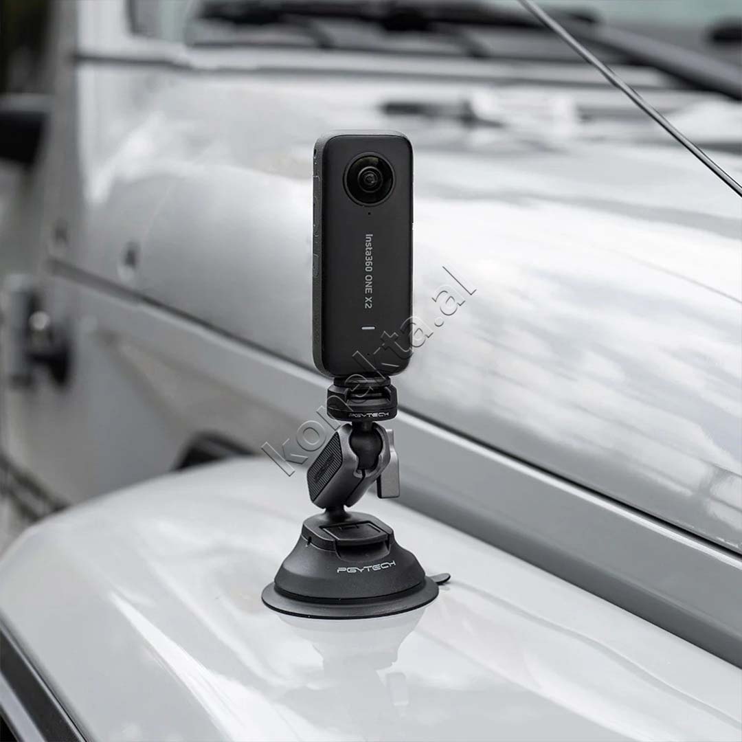 Mbajtese Me Vakum Per Kamera Sportive Pgytech