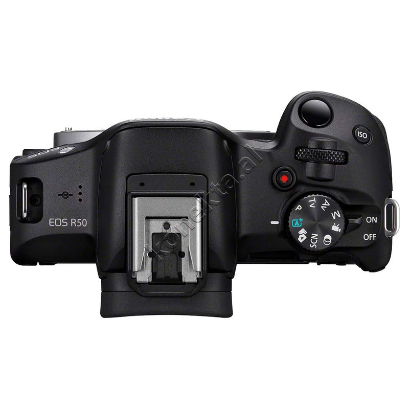 Kamera Digjitale Profesionale Canon R50 Me Lente 18-45mm