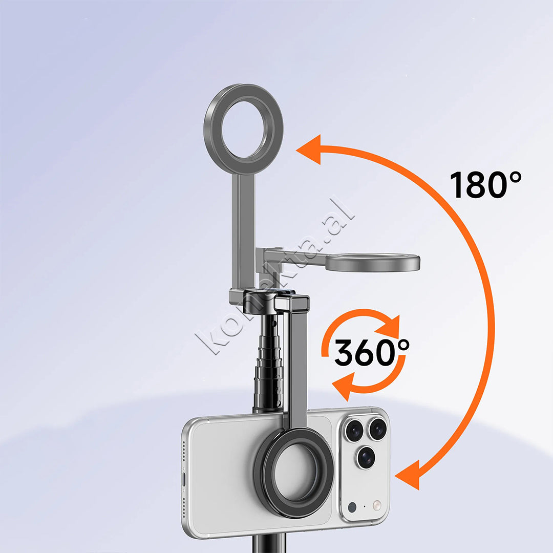 Selfie Stick Dhe Tripod Magnetik MagSafe 154cm Me Telekomande Jmary