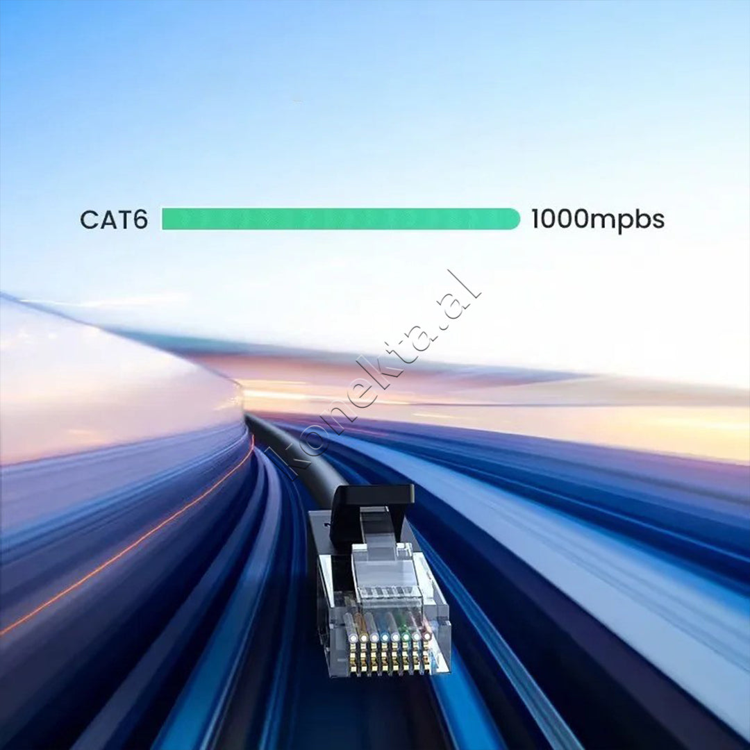 Kabell Ethernet Cat6 8-Core U/UTP 50m Ugreen