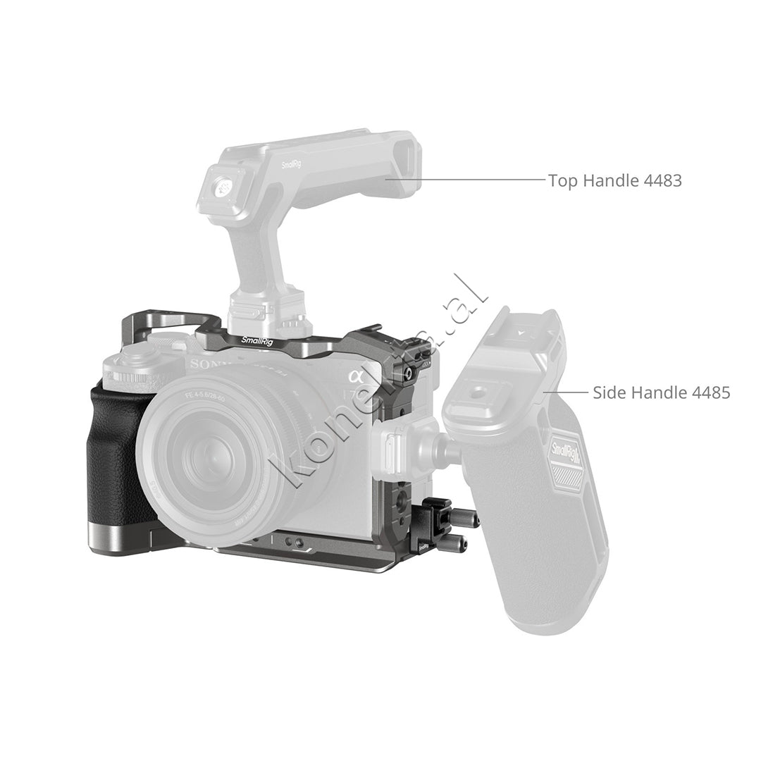 HawkLock Quick Release Cage Kit With Silicone Handle For Sony Alpha 7C II / 7CR SmallRig 5198