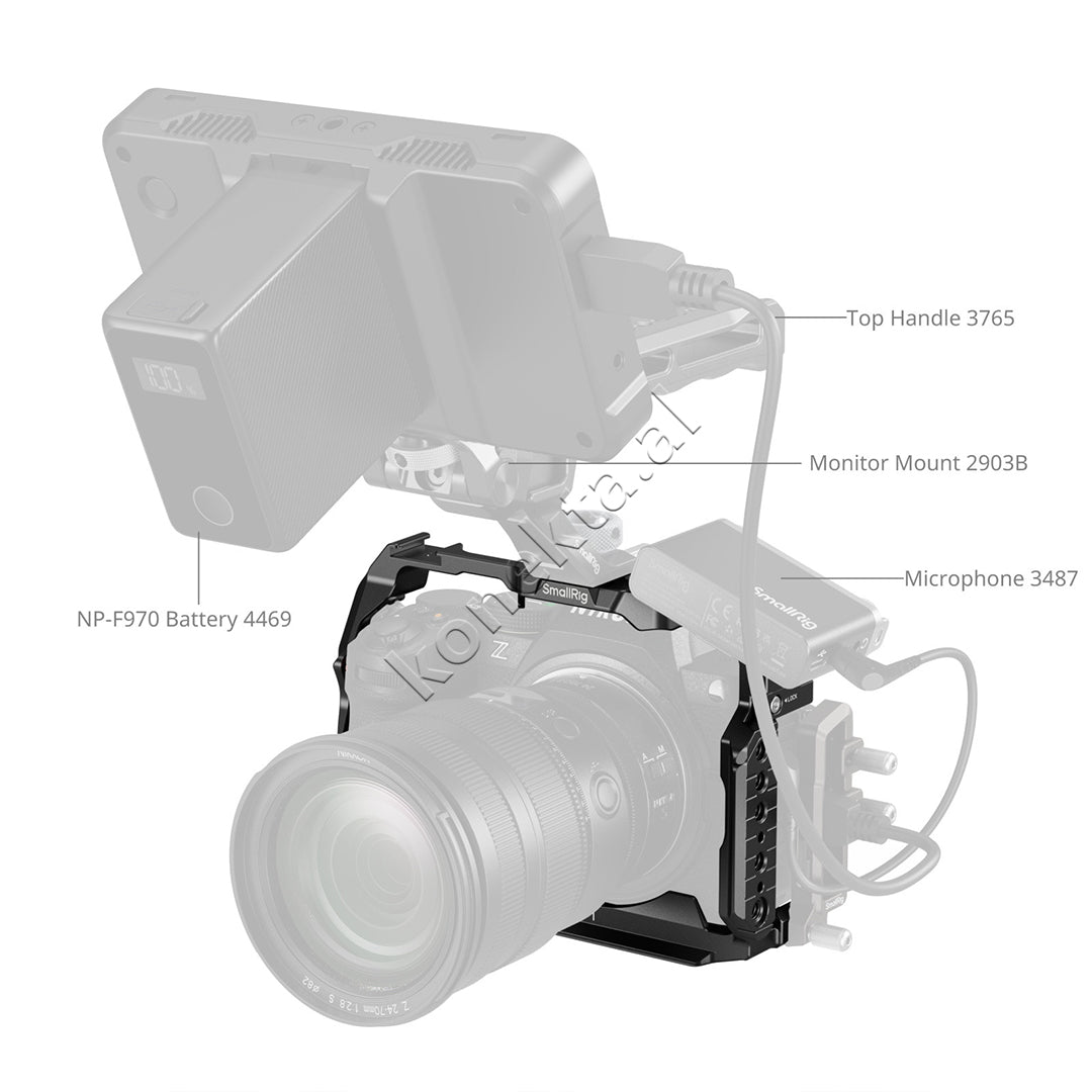 Cage For Nikon Z5 / Z5II / Z6 / Z6II / Z7 / Z7II SmallRig 5257