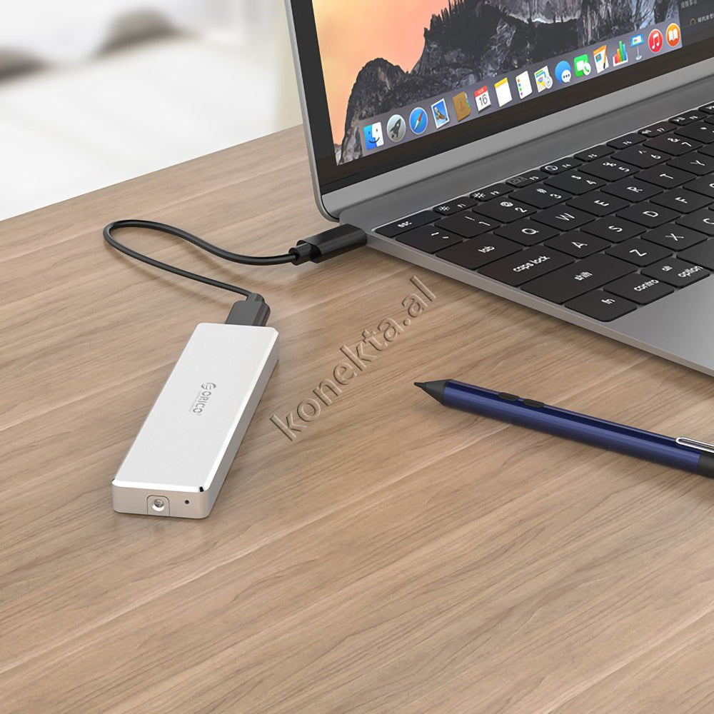 Mbajtese Dhe Lexuese SSD M.2 NVME Orico Me Porte Type-C Gen 2