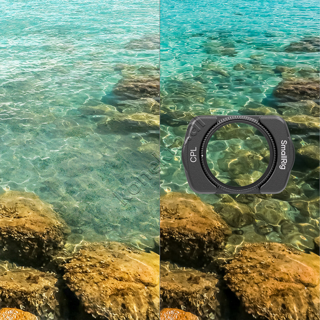 Black / White Diffusion Filter & CPL Filter Set For DJI Osmo Pocket 3 SmallRig 4775