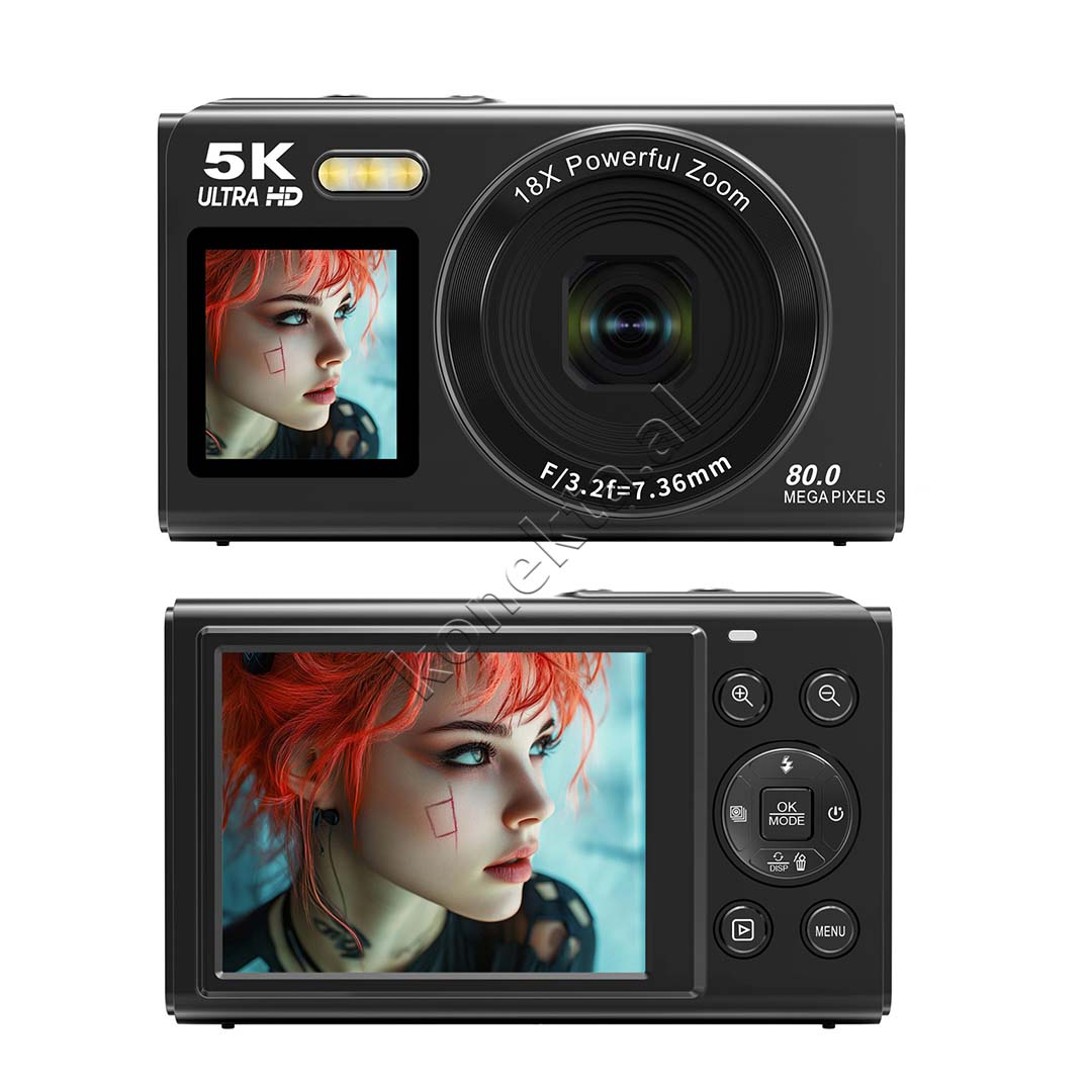 Kamera Digjitale 5K ULTRA HD 80MP