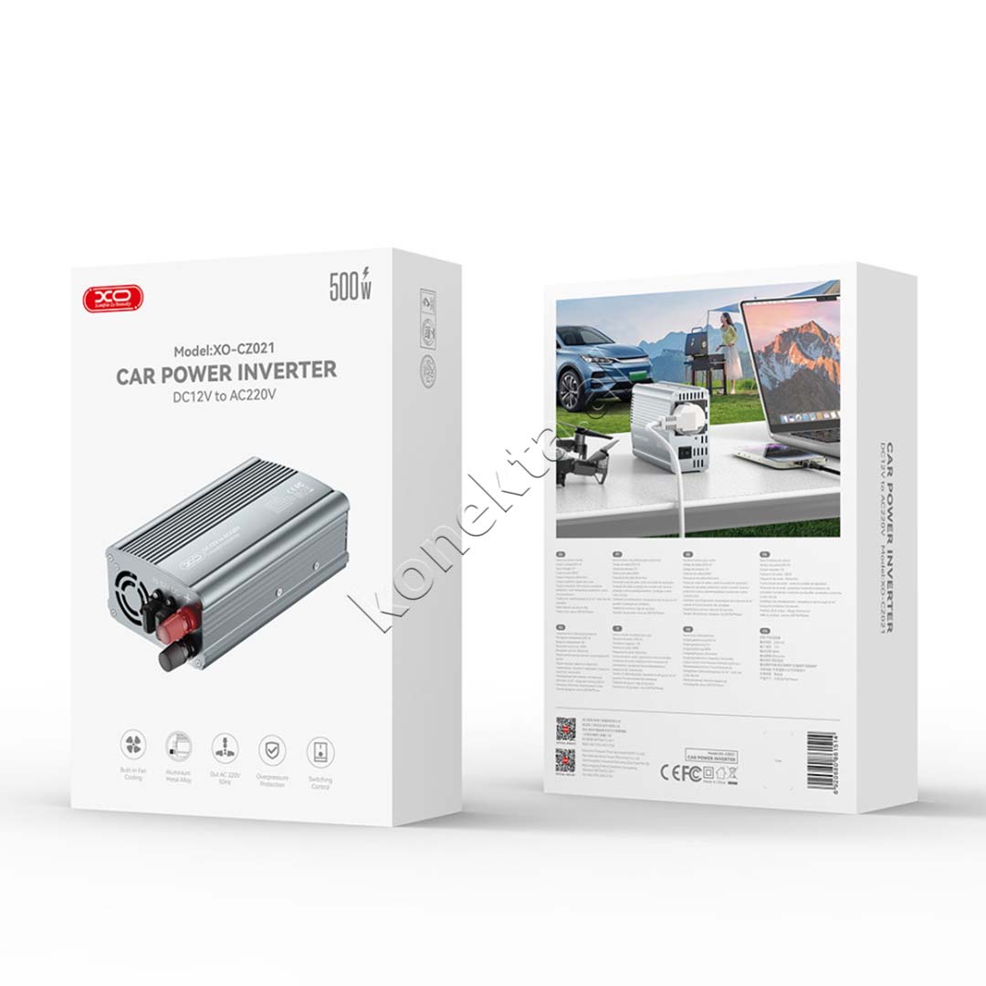 Konvertues Energjie Inverter Per Automjete XO 220V 500W