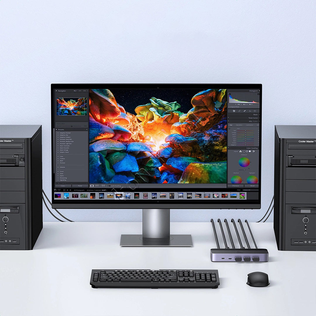 Switch KVM HDMI 2 Ne 1 Me Rezolucion 4K Ugreen