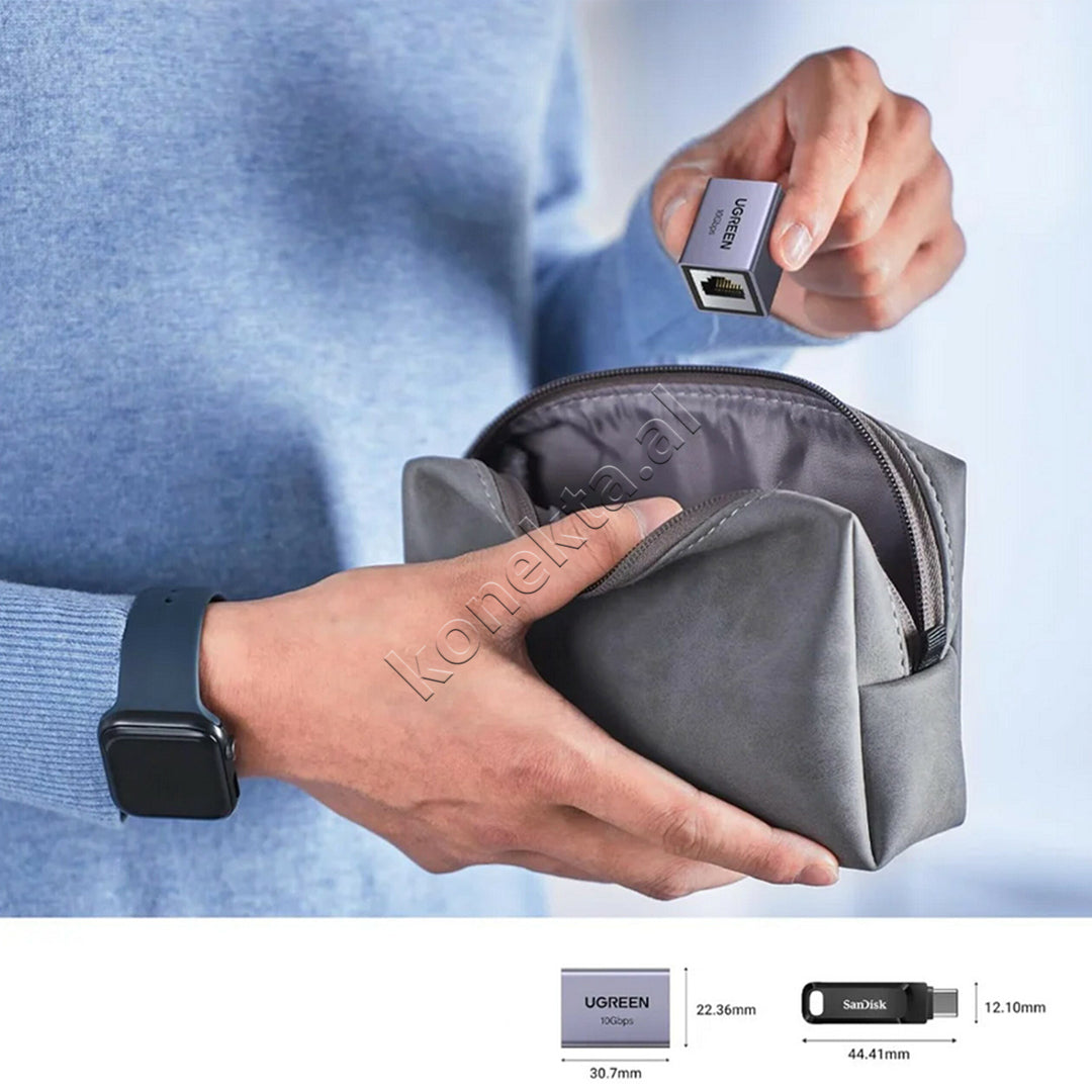 Adaptor Me Dy Porta RJ45 Femer-Femer Ugreen