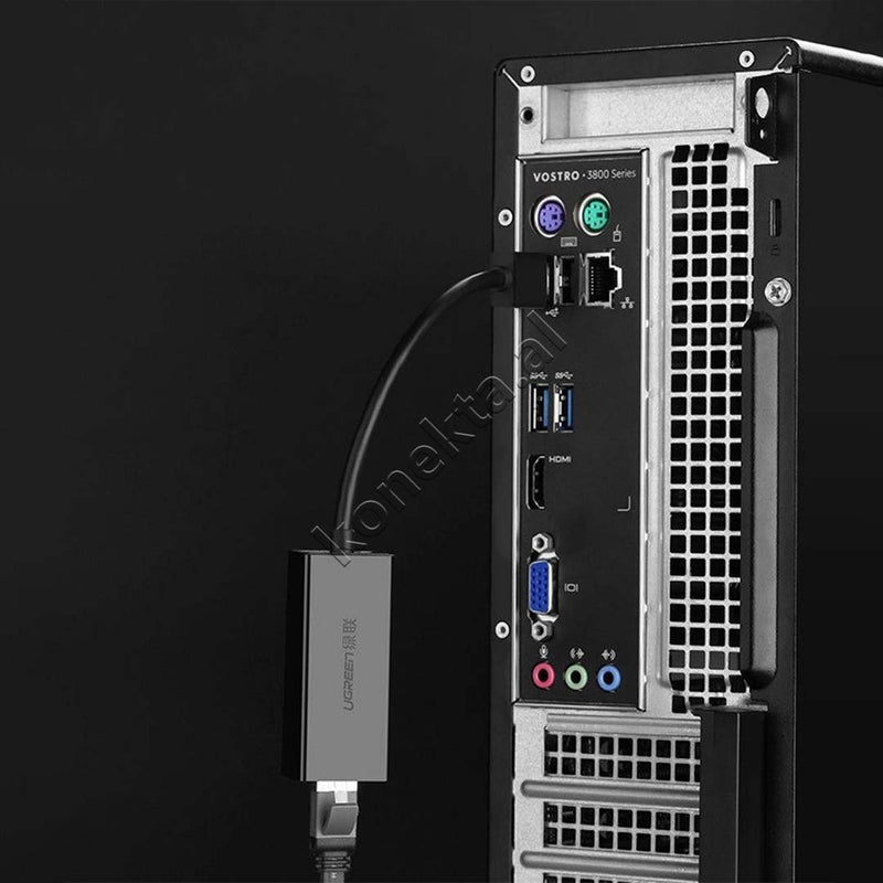 Adaptor Interneti RJ45 LAN Ugreen Me Kabell USB 2.0