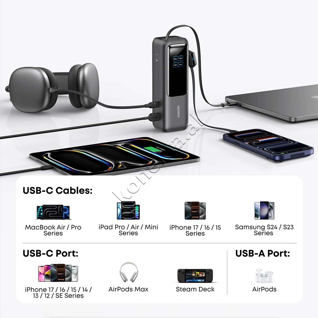 Bateri E Jashtme Laptopi 25000mAh 165W Anker